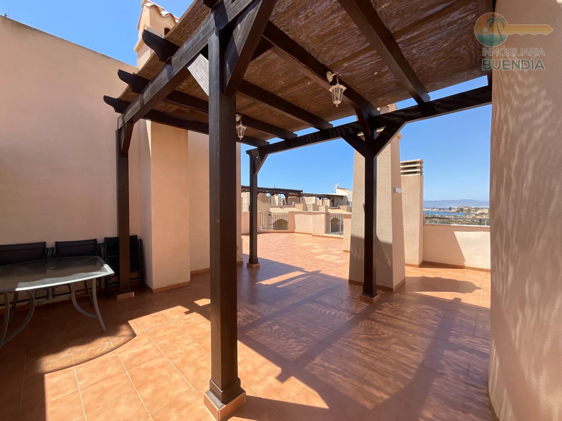 SPECTACULAR PENTHOUSE WITH CLEAR VIEWS IN QUIET AREA OF PUERTO DE MAZARRON